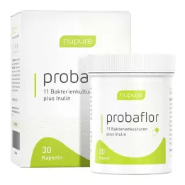 NUPURE probaflor probiotikas zarnu rehabilitācijai Kps, 30 gab