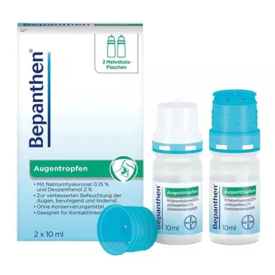 Bepanthen® acu pilieni, 2x10 ml Bepanthen® acu pilieni, 2x10 ml
