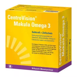 CENTROVISION Macula Omega-3 kapsulas, 90 kapsulas