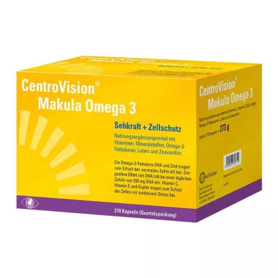 Centrovision Makula Omega-3 kapsulas, 270 gab Centrovision Makula Omega-3 kapsulas, 270 gab