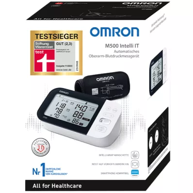 OMRON M500 Intelli IT Augšdelma asinsspiediena mērītājs, 1 gab OMRON M500 Intelli IT Augšdelma asinsspiediena mērītājs, 1 gab