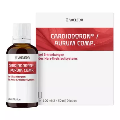 CARDIODORON/AURUM komp.atšķaidījums, 2X50 ml CARDIODORON/AURUM komp.atšķaidījums, 2X50 ml