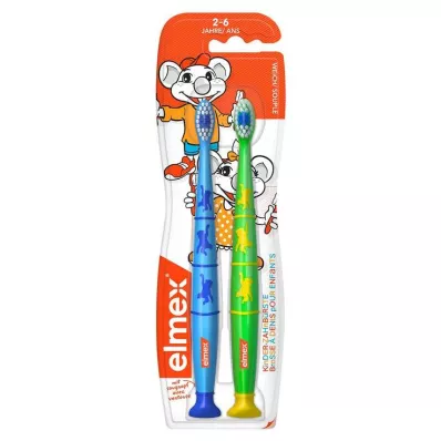 ELMEX Bērnu zobu birste Duo Pack, 2 gab