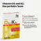 D3+K2 vitamīns 2000 I.U., 60 gab