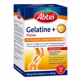 ABTEI Želatīna plus C vitamīna pulveris, 400 g