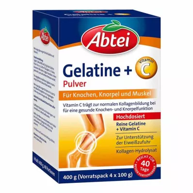 ABTEI Želatīna plus C vitamīna pulveris, 400 g