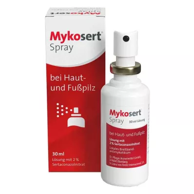 Mykosert® aerosols ādai un pēdu sēnītei, 30 ml Mykosert® aerosols ādai un pēdu sēnītei, 30 ml