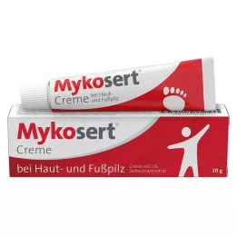 MYKOSERT Krēms ādai un pēdu aplikācijai, 20 g