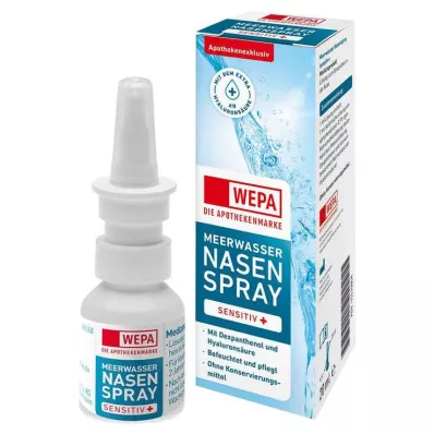 WEPA Jūras ūdens deguna aerosols jutīgs+, 1X20 ml WEPA Jūras ūdens deguna aerosols jutīgs+, 1X20 ml