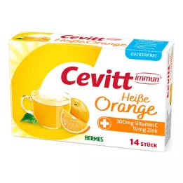 CEVITT Immune hot orange granulas bez cukura, 14 gab