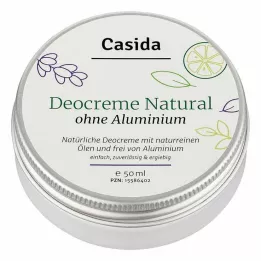 DEO CREME bez alumīnija, dabīgs, 50 ml
