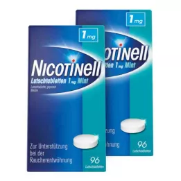 NICOTINELL Pastilas 1 mg Piparmētra, 2X96 gab