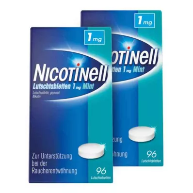 Nicotinell pastiles 1 mg Mint (2x96 gab.) Nicotinell pastiles 1 mg Mint (2x96 gab.)