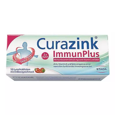 CURAZINK ImmunPlus pastilas, 50 gab CURAZINK ImmunPlus pastilas, 50 gab