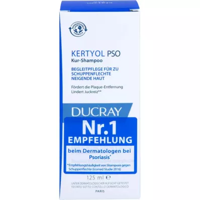 DUCRAY KERTYOL PSO Šampūns ārstnieciskais, 125 ml