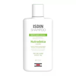 ISDIN Nutradeica šampūns blaugznām un taukainiem matiem, 200 ml
