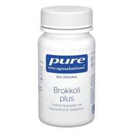 PURE ENCAPSULATIONS Brokoļi plus kapsulas, 30 gab