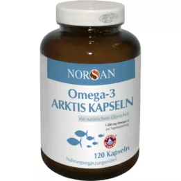 NORSAN Omega-3 Arctic kapsulas, 120 kapsulu
