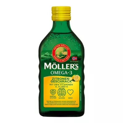 Möller`s Omega-3 citronu garšas eļļa, 250 ml Möller`s Omega-3 citronu garšas eļļa, 250 ml