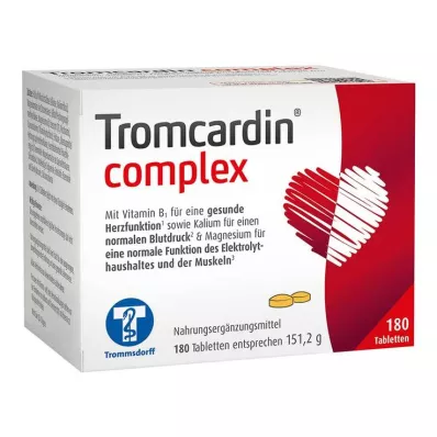 TROMCARDIN kompleksās tabletes, 180 gab TROMCARDIN kompleksās tabletes, 180 gab