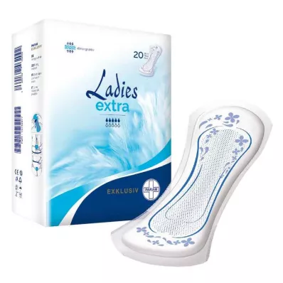 PARAM LADIES EXKLUSIV Inkontinences ieliktnīši papildus, 20 gab