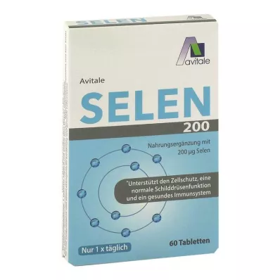 SELEN 200 µg tabletes, 60 gab SELEN 200 µg tabletes, 60 gab