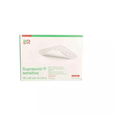 SUPRASORB P sensitive PU-Putu v.non-bor.15x20cm, 10 gab