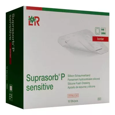 Suprasorb P jutīga PU-putu apmale 10x10cm, 10 gab Suprasorb P jutīga PU-putu apmale 10x10cm, 10 gab