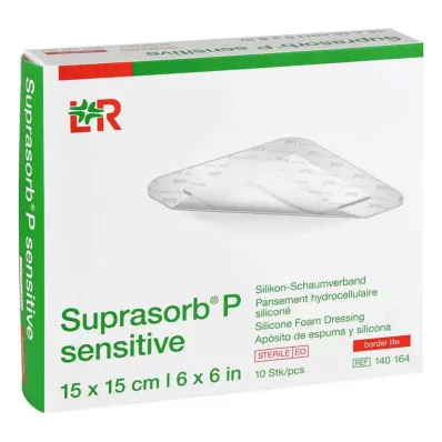 Suprasorb P jutīgs PU-Schaumv.bor.lite 15x15cm, 10 gab Suprasorb P jutīgs PU-Schaumv.bor.lite 15x15cm, 10 gab
