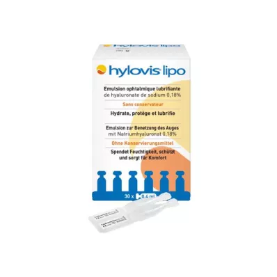 Hylovis lipo acu pilieni, 30X0,4 ml
