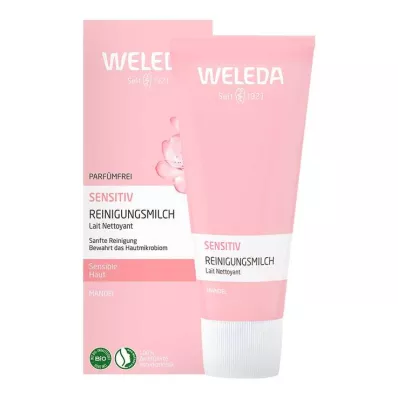 WELEDA Mandeļu jutīgais attīrošais pieniņš, 75 ml WELEDA Mandeļu jutīgais attīrošais pieniņš, 75 ml