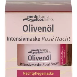 OLIVENÖL INTENSIVMASKE Rožu nakts krēms, 50 ml