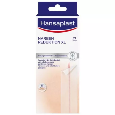 Hansaplast plāksteri rētu ārstēšanai XL, 21 gab Hansaplast plāksteri rētu ārstēšanai XL, 21 gab
