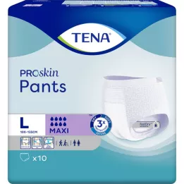 TENA PANTS Maxi L vienreizlietojamās bikses, 10 gab