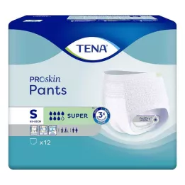 TENA PANTS super S vienreizlietojamās bikses, 12 gab