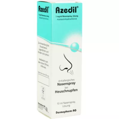 AZEDIL 1 mg/ml deguna aerosola šķīdums, 10 ml