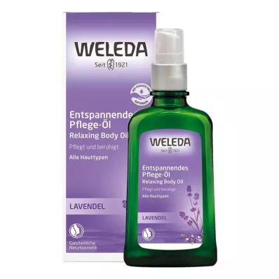 WELEDA Lavandas relaksējoša kopšanas eļļa, 100 ml WELEDA Lavandas relaksējoša kopšanas eļļa, 100 ml