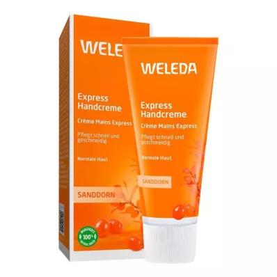 WELEDA Smiltsērkšķu ekspreskrēms rokām, 50 ml WELEDA Smiltsērkšķu ekspreskrēms rokām, 50 ml