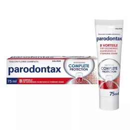 PARODONTAX Pilnīga aizsardzība, balinošā Zahncreme, 75 ml