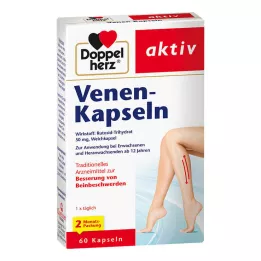 DOPPELHERZ Vēnu kapsulas, 60 gab