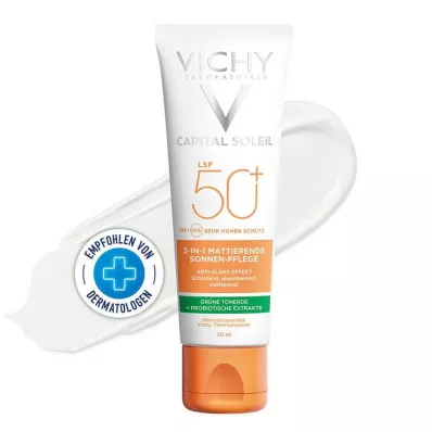 VICHY CAPITAL Soleil matt saules kopšanas krēms.LSF 50+, 50 ml VICHY CAPITAL Soleil matt saules kopšanas krēms.LSF 50+, 50 ml
