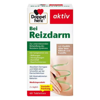 DOPPELHERZ kairinātu zarnu sindroma tabletēm, 60 gab