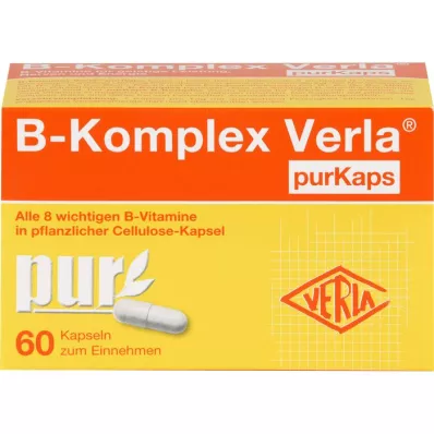 B-KOMPLEX Verla purKaps, 60 kapsulas