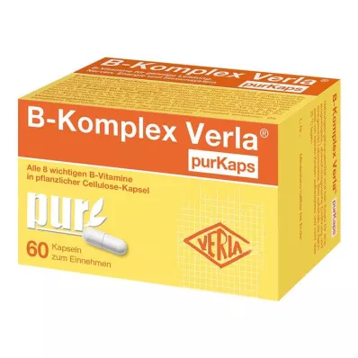 B-KOMPLEX Verla purKaps, 60 kapsulas