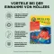 MÖLLERS Omega-3 Jelly Fish Strawberry košļājamās tabletes, 36 kapsulas