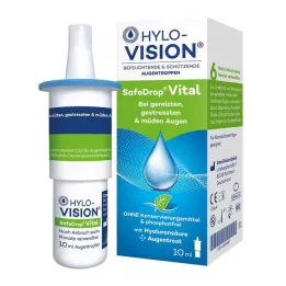 HYLO-VISION SafeDrop Vital acu pilieni, 10 ml