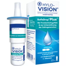 HYLO-VISION SafeDrop Plus acu pilieni, 10 ml