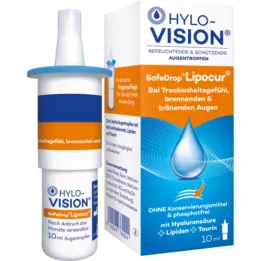 HYLO-VISION SafeDrop Lipocur acu pilieni, 10 ml