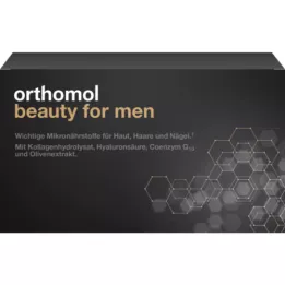 ORTHOMOL Beauty for Men dzeramās ampulas, 30 gab