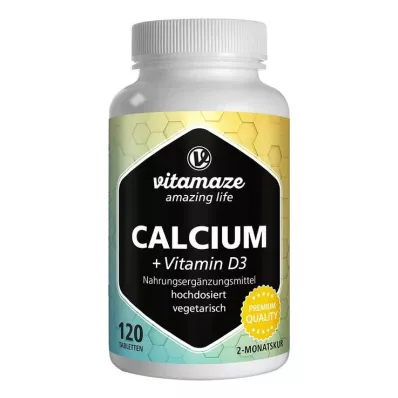 CALCIUM D3 600 mg/400 I.U. veģetāras tabletes, 120 gab